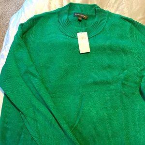 Clover green cropped sweater